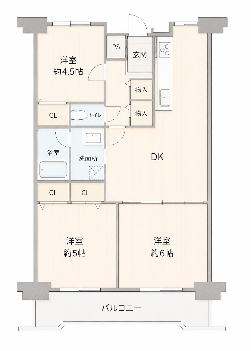 牛巻団地